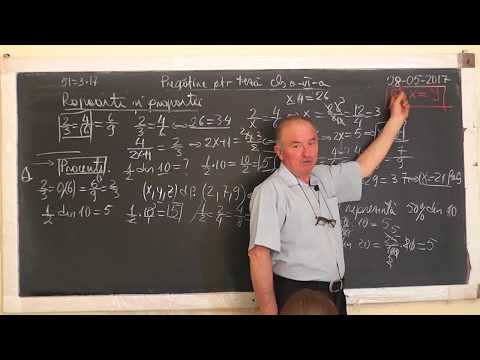 1/2 Lectia 1525 Preg. TEZA: Semnele la algebra Fractii Rapoarte Proportii Procente Probleme Clasa 6