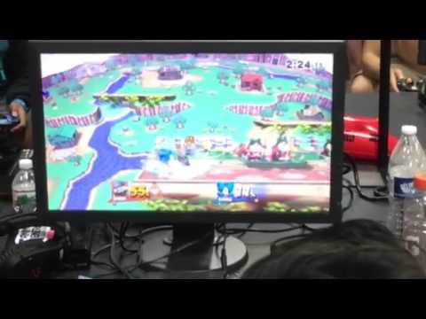 EVO 2017 Mr. R (Sheik) vs. komorikiri (Sonic) Smash 4 Top 24 Part 1