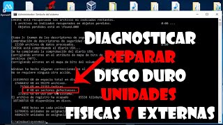 Reparar Errores de Disco Duro, Unidades Físicas y Externas desde Cmd | Tutorial CHKDSK |