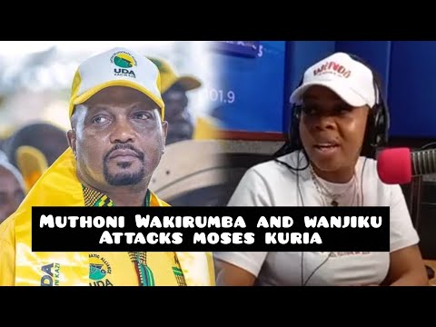 DR KASWEETIE NA MUTHONI WAKIRUMBA BABY TOP ATTACKS MOSES KURIA 