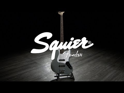 Squier by Fender Affinity Jazz Bass Guitar, Slick Silver | Gear4music demo