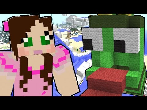 Minecraft: Tropical Vacation - WATERSLIDE 2000! - Custom Map [2]