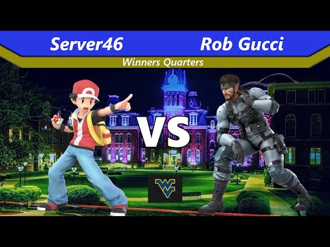 Campus Clash! WVU - Server46 (Pokemon Trainer) vs Rob Gucci (Snake) - Winners Quarters - SSBU