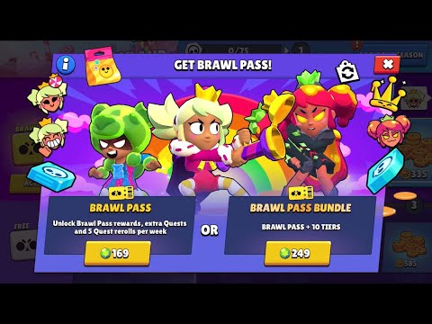 OMG! Brawl Pass Season 16!!😱💳 + Skins Gameplay!!🍬 | Brawl Stars Sneak Peek