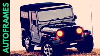 2018 Mahindra Thar crde Modified | Modified Interior, Exterior And Alloy Wheels