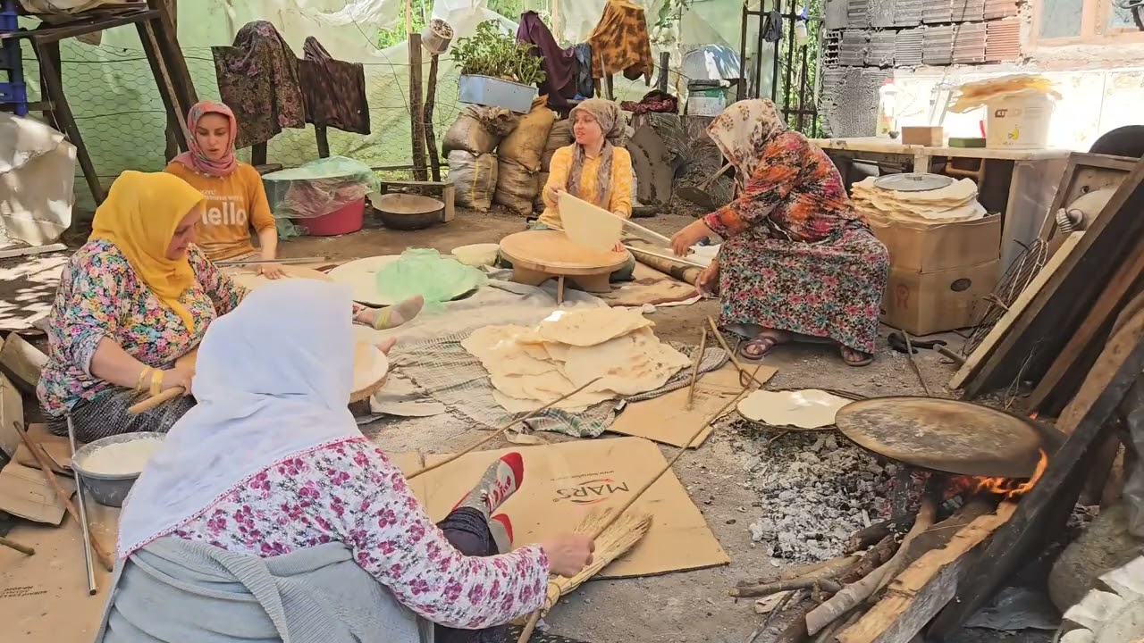 ‼️İMECEDEYİM GÜMÜŞ YENGEME KURU FINDIK YUFKA HAZIRLIĞı🔥🔥