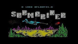 ZX Spectrum Vega Games - Submariner