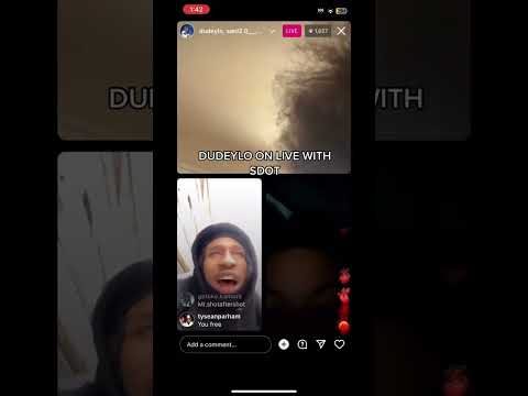 #Dudeylo on Live With His Cousin SDOT Go😳 | #drill #viral #ddosama