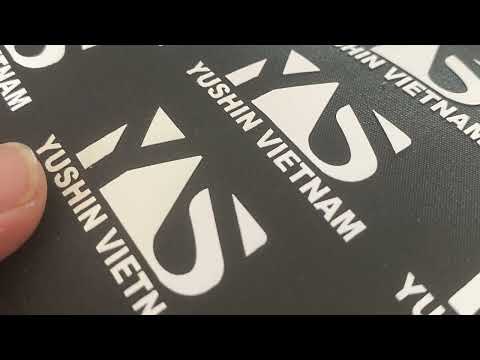 CÔNG TY YUSHIN IN MẪU LOGO TRƯỚC KHI BÀN GIAO CHO KHÁCH