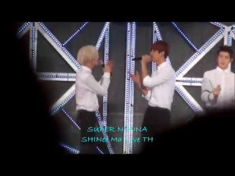 140815 Angel Taemin with children and Changmin Taemin moment