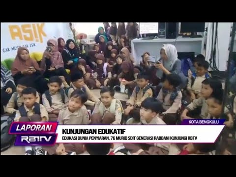 Kunjungan 76 Murid SDIT Generasi Rabbani Kota Bengkulu