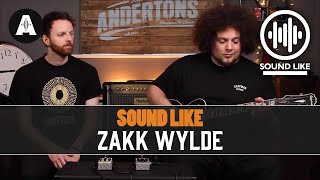 Sound Like Zakk Wylde - Without Busting The Bank