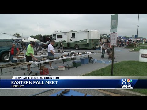 Antique auto show underway in Hershey
