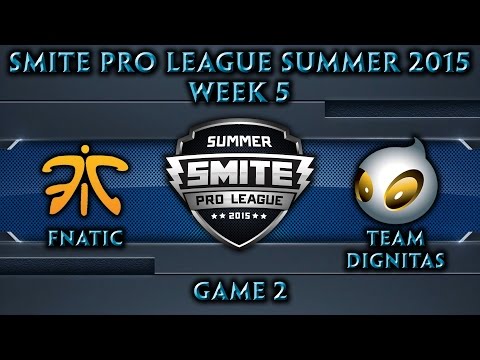 SPL: EU Week 5 - Fnatic vs. Team Dignitas (Game 2)