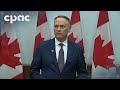Defence Minister David McGuinty on submarine procurement, South Korea partnership â October 30, 2025