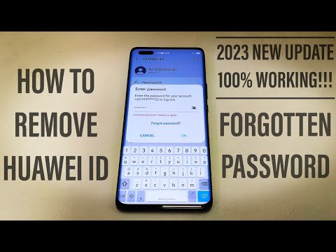 How to remove Huawei ID Forgotten password on every Huawei Device (Any EMUI version and Harmony OS)