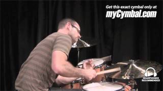 Video thumbnail for Paiste 22" Twenty Masters Dark Crisp Ride Cymbal - Played by Jason McGerr (5507422-1100611A) by Memphis Drum Shop