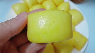 师傅们都不教的秘诀‼️ 光滑的包子馒头这步骤不能少｜南瓜小馒头 ｜⚠️排气的细节 Pumpkin Steam Bun Smooth Surface (Eng Sub)