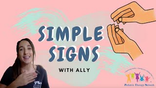 Practicing Basic Sign Language for Children