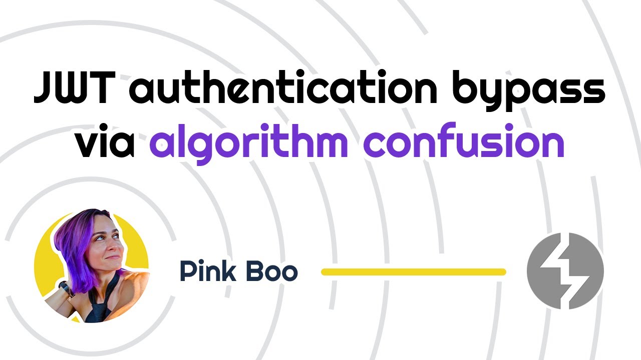 JWT authentication bypass via algorithm confusion | PortSwigger Academy tutorial