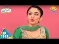 Taarak Mehta Ka Ooltah Chashmah Episode 1935 Full Episode