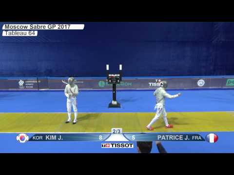 FE M S Individual Moscow RUS Grand Prix 2017 T64 26 yellow PATRICE FRA vs KIM KOR