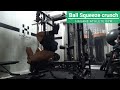 【Ball Squeeze crunch】梅田のパーソナルトレーニング！腹筋 とハムストリングス ！シックスパック！