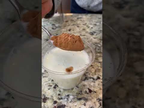 Incredible One Touch Cocoa Milk Reveal