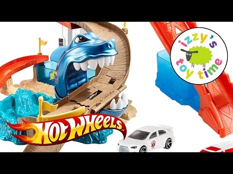 Cars  | Hot Wheels Sharkport Showdown Playset | Fun Toy Cars