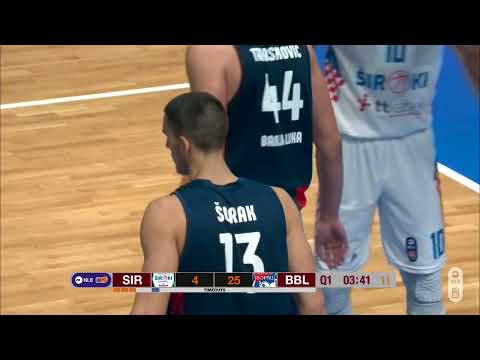 NLB ABA League 2 2022/23, Round 1 match: Široki - Borac WWIN (18.10.2022)