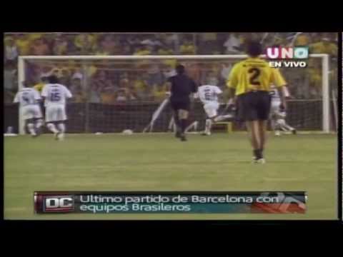 Gol de Rodrigo Texeira contra el Santos - Copa Libertadores 2004