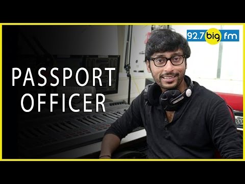 RJ பாலாஜி - Passport Officer | Cross Talk by Big FM RJ Balaji