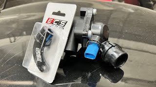 Replacing the failed thermostat on my Audi A4 B6 1.8t