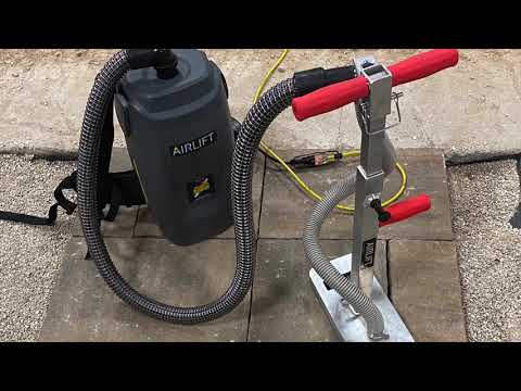 AIRLIFT (one-man) vacuum lifter - Making Hard Work Easier -- Pave Tech / Probst