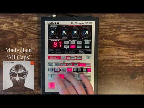 Madvillain "All Caps" Boss SP-303 remake