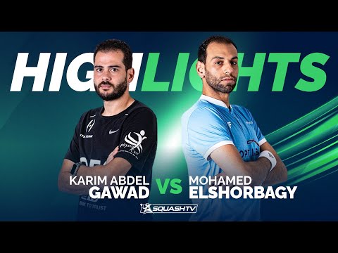 🇪🇬 Gawad v Mo. Elshorbagy 🏴󠁧󠁢󠁥󠁮󠁧󠁿 | PSA Squash Tour Finals 2024/25 | RD2 HIGHLIGHTS