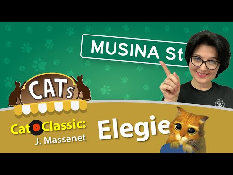 "Elegie" by Jules Massenet / Cat - O - Classic #15
