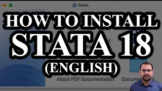 Free Install STATA Version 18 - With Free License - A Step-by-Step Guide - English