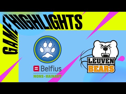 Belfius Mons-Hainaut vs Stella Artois Leuven Bears // BNXT League