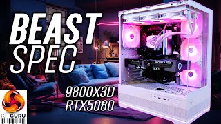 RTX 5080 Gaming Trio + 9800X3D: Wired2Fire’s Build Benchmarked