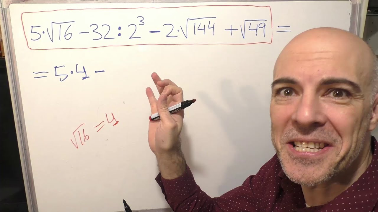 OPERACIONES COMBINADAS. NÚMEROS ENTEROS, POTENCIAS, RAICES
