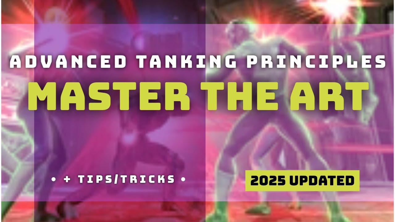 Advanced tanking principles + tips/tricks [DC Universe Online] [2025 Updated]