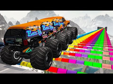 Air Speed Bumps Crashes #2 - Beamng drive