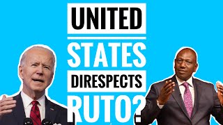 WORLD LEADERS CONGRATULATE PRESIDENT WILLIAM RUTO BUT NOTHING FROM THE WHITE HOUSE?
