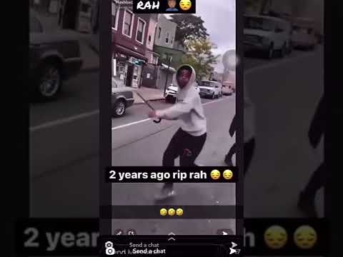 Rah Gz chasing down opp in Kay Flock’s block #shorts