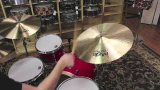 Video thumbnail for Paiste 21" Masters Medium Ride-Demo of Exact Cymbal-2657g by Columbus Percussion