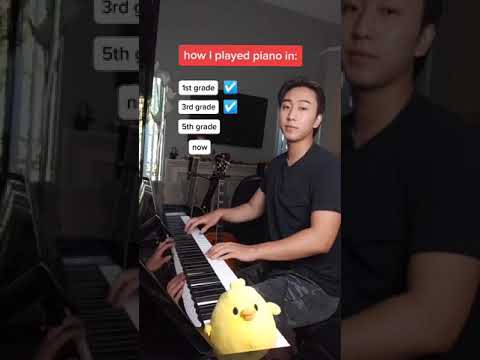 what 20 years of piano practice looks like #shorts