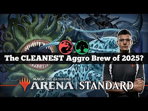The CLEANEST Aggro Brew of 2025? | Random Ramp | Standard Bo3 | Mythic Rank | MTG Arena