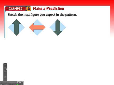 Geometry AB 1.1 - Finding and Describing Patterns