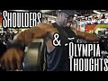 Chest and Shoulder Day| Post Olympia Thoughts